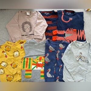 Toddler Boys Long Sleeve Shirts Bundle Zara Next